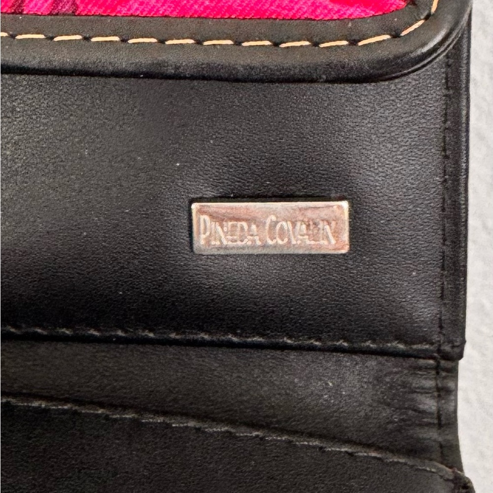Pineda Covalin Designer Wallet – Multicolor | Silk & Leather 🌺 - Picture 6 of 6